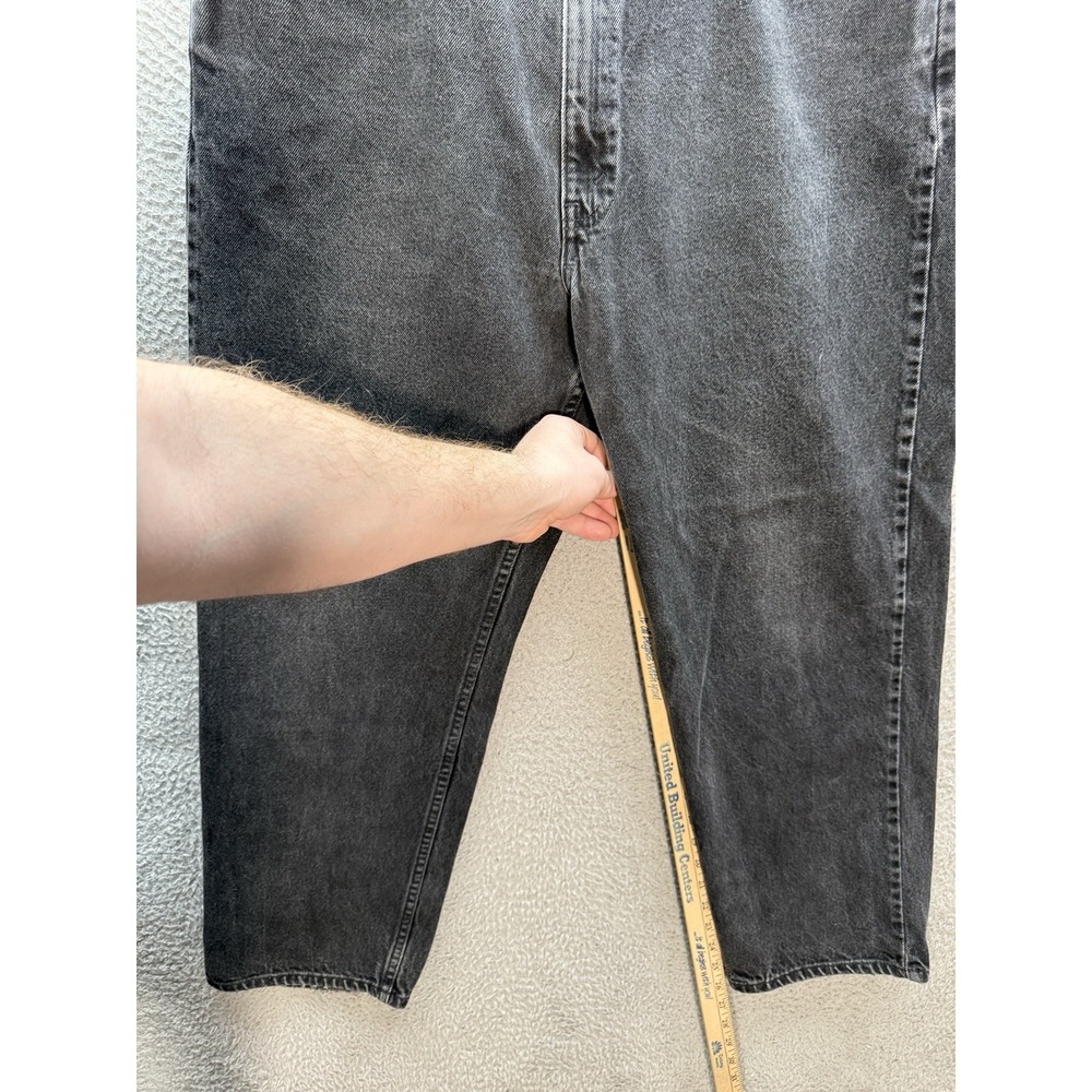 Vintage Levis 553 Jeans Mens 38x29 Black Relaxed White Tab Workwear Grunge 90s - Picture 4 of 13